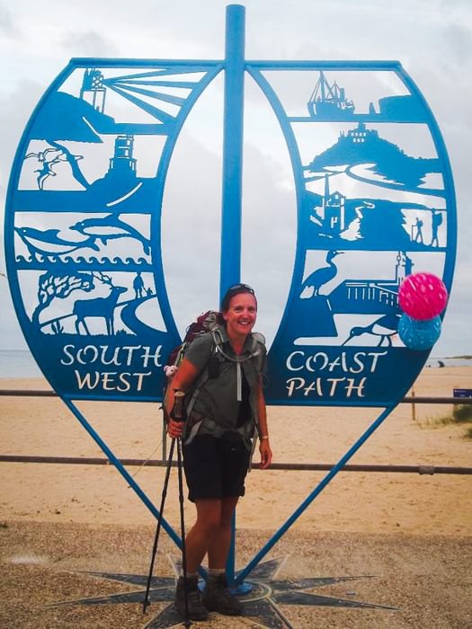 630 miles later: the end of the South West Coast Path at South Haven Point