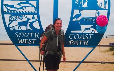 630 miles later: the end of the South West Coast Path at South Haven Point
