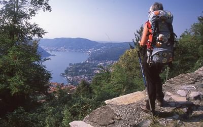 Overlooking Lake Como, Italy