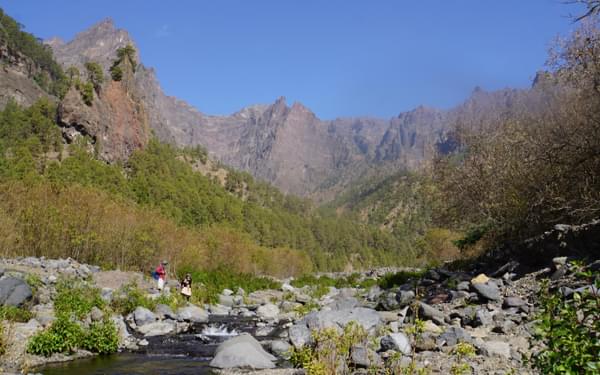 Rio Taburiente, in the heart of the Caldera de Taburiente National Park