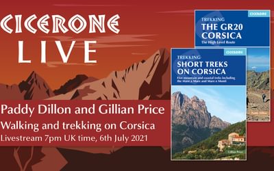 Paddy Dillon and Gillian Price live