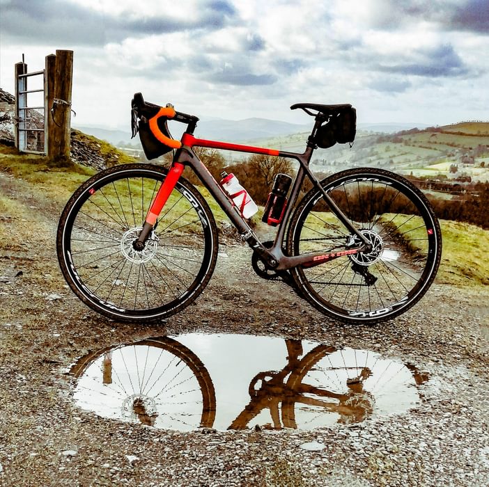 Parked up on the tracks over the Horseshoe Pass in North Wales