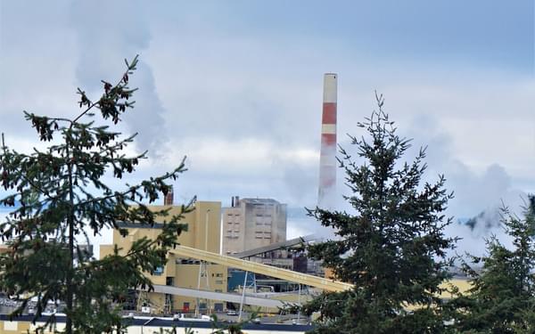 Powell River paper factory