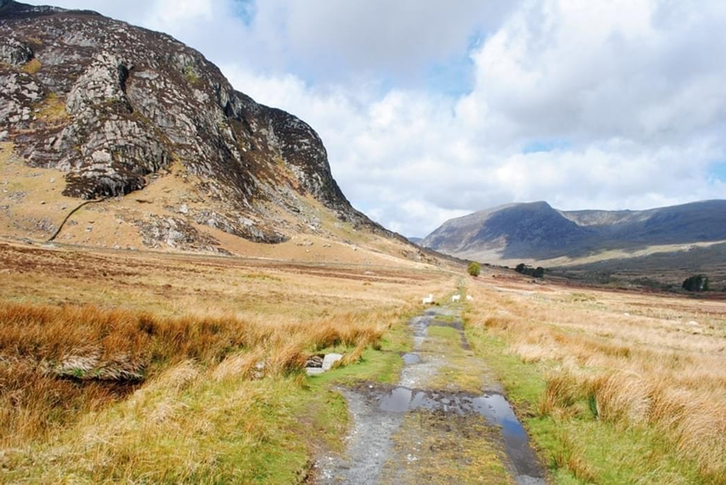 The entrance to the Ogwen Valley