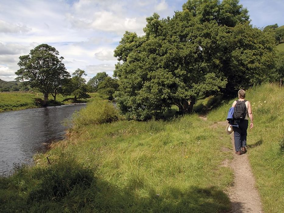 Beside the River Wharfe near Burnsall
