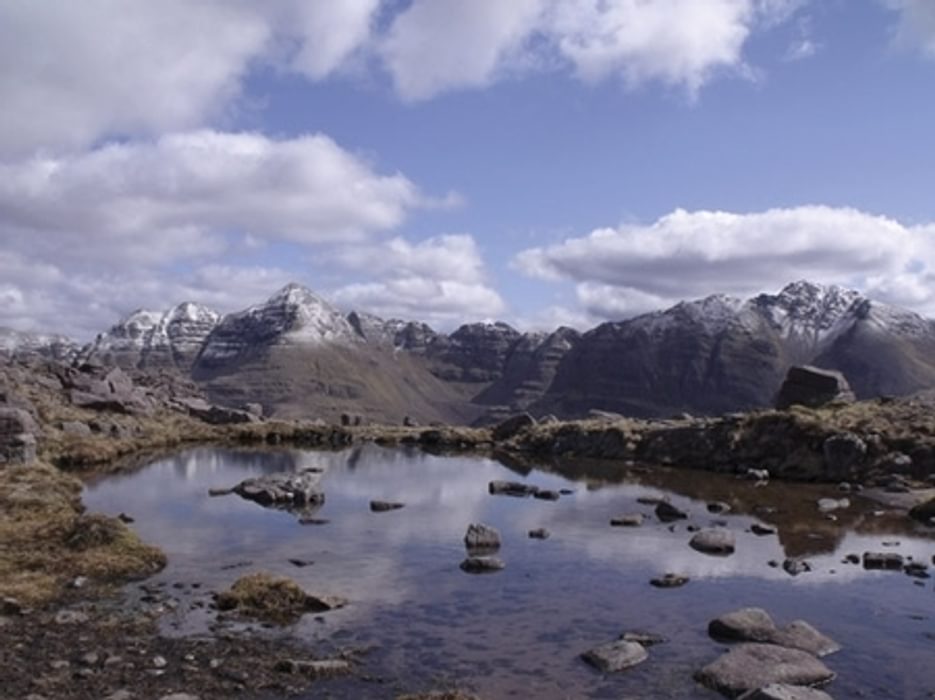 Liathach from Beinn Dearg, Wester Ross