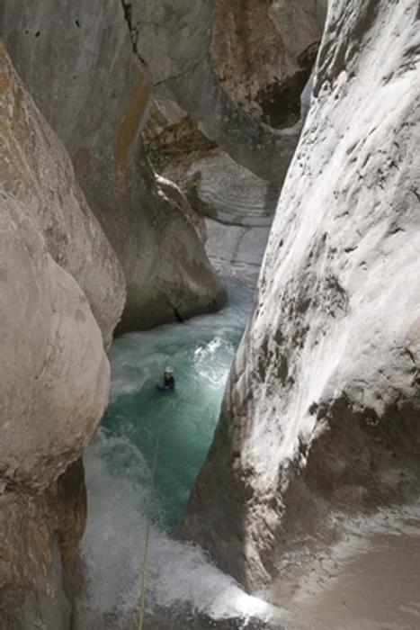 Canyoning In The Alps