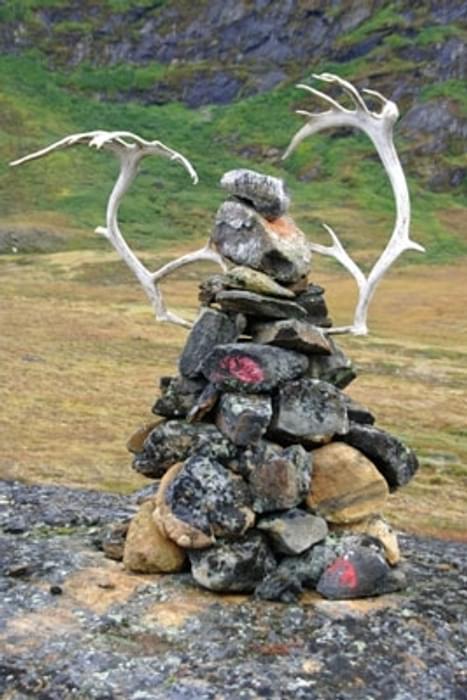 Cairns Along The Arctic Circle Trail