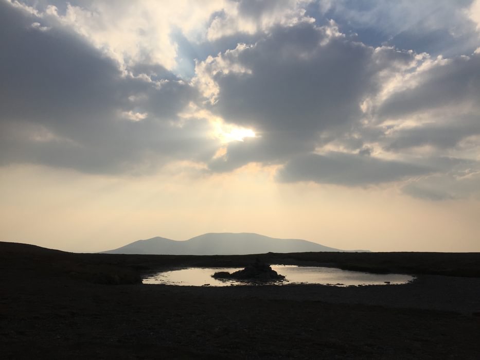 Near the summit of Blencathra