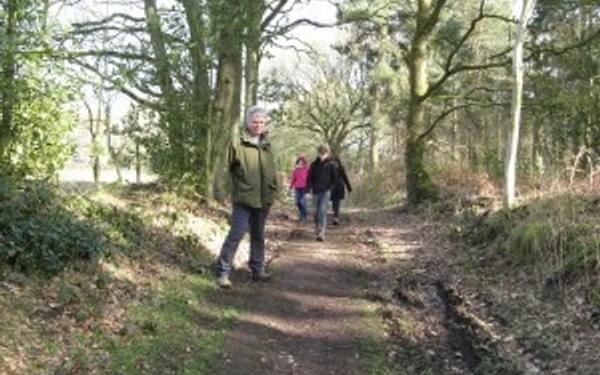 Ancient Path At Weston Under Redcastle Shropshire Which Is Being Claimed By Oss Members Courtesy Of Oss Website