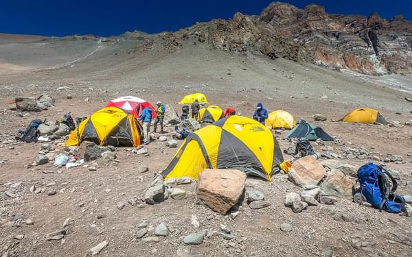 Camp 1 tents