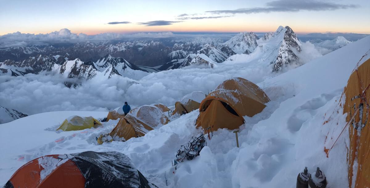 Camp 4 on K2 7650m