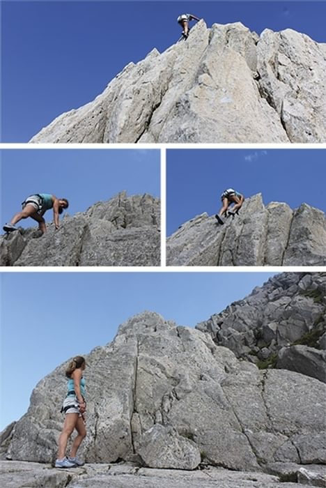 North Wales or Yosemite? Superb conditions on Notch Arête