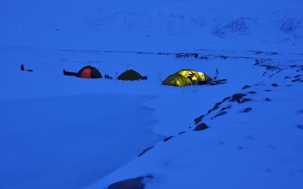 Polar campsite