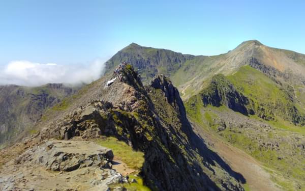The Snowdon Horseshoe With Crib Goch Garnedd Ugain Snowdon And Bwlch Y Saethau