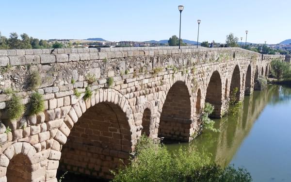 The Worlds Longest Roman Bridge At Merida