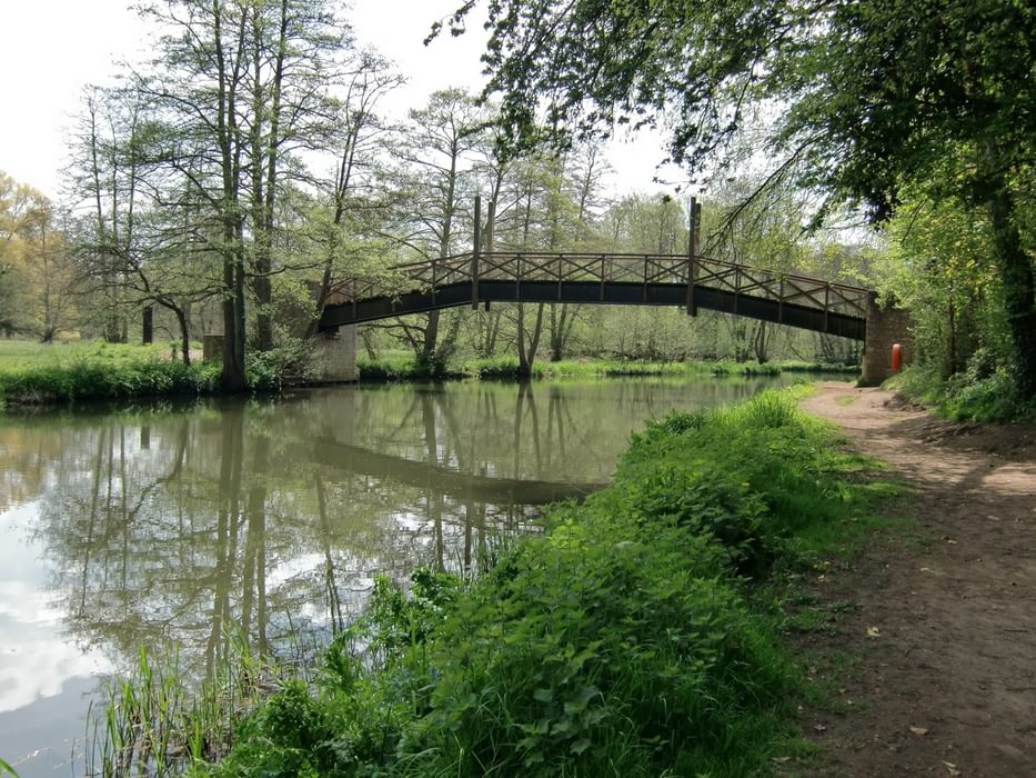 No motorways here: The River Wey flows along the southern edge of Guildford