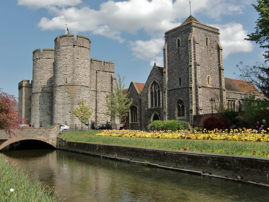 The 14th century Westgate at Canterbury