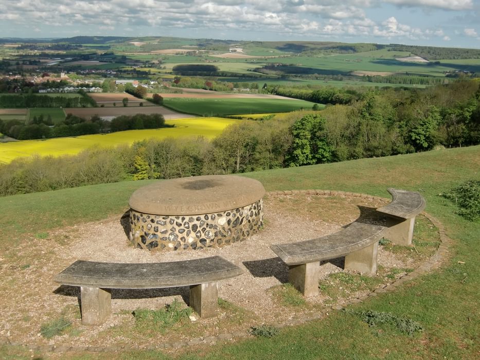 View of the Weald from Wye Downs