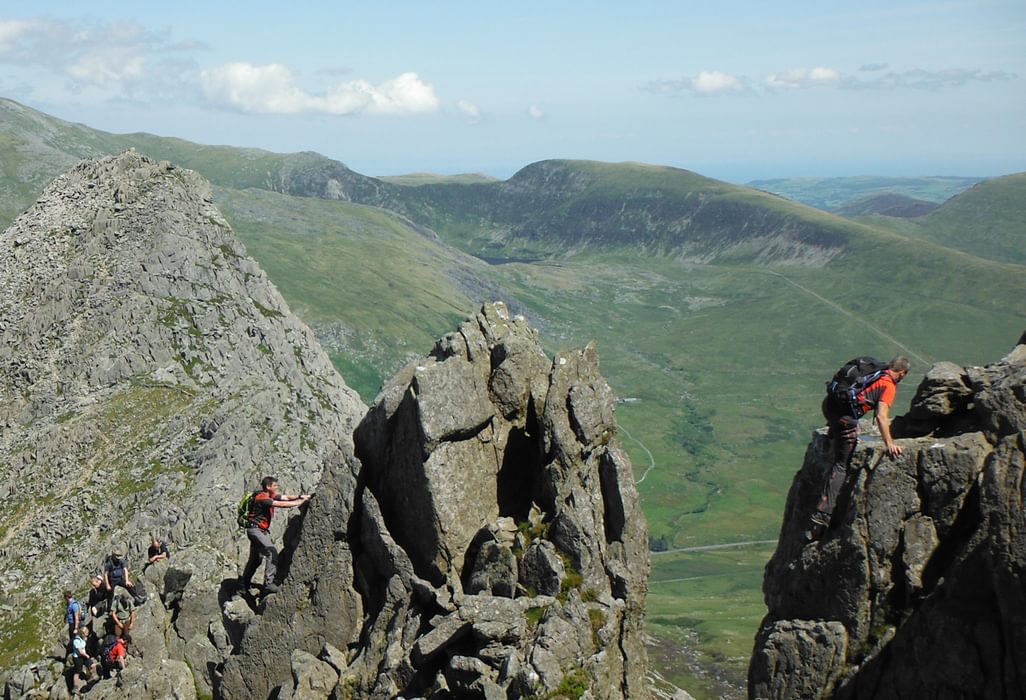 At The Great Pinnacle Gap On Bristly Ridge