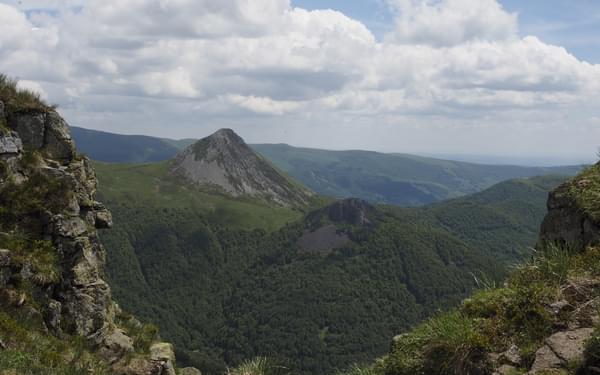 The Shapely Volcanic Cone Of Puy Griou 1690M In The Monts Du Cantal 600X450