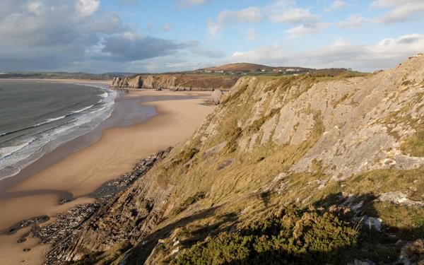 Pobbles and Three Cliffs Bay