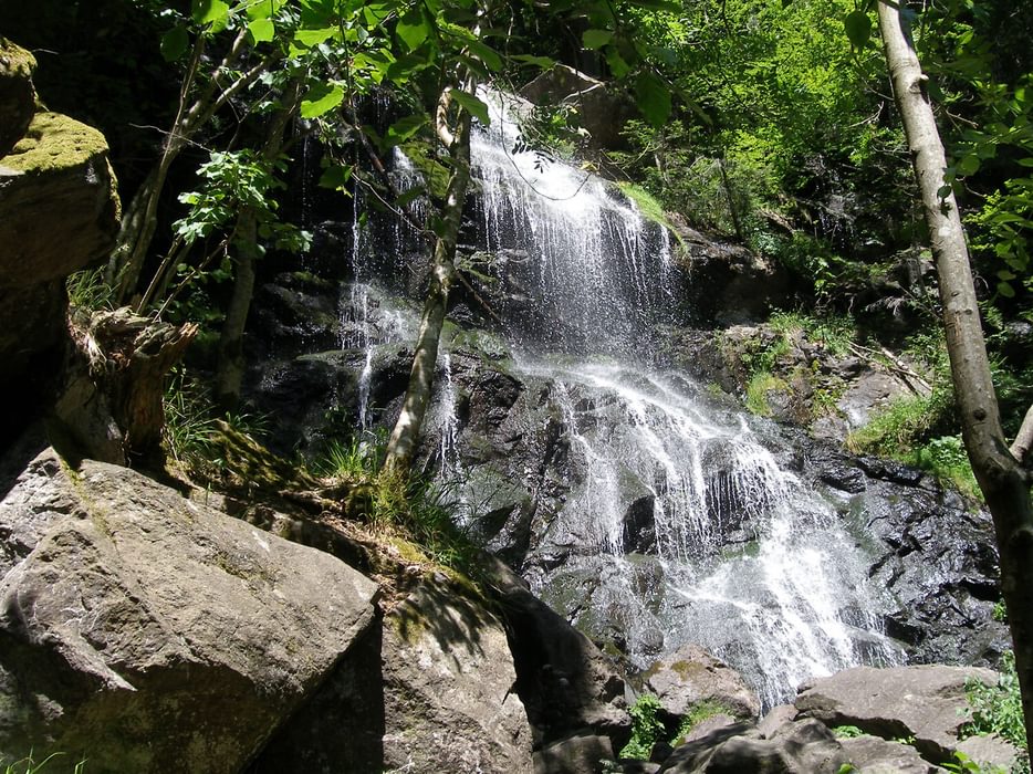 Zweribach waterfall