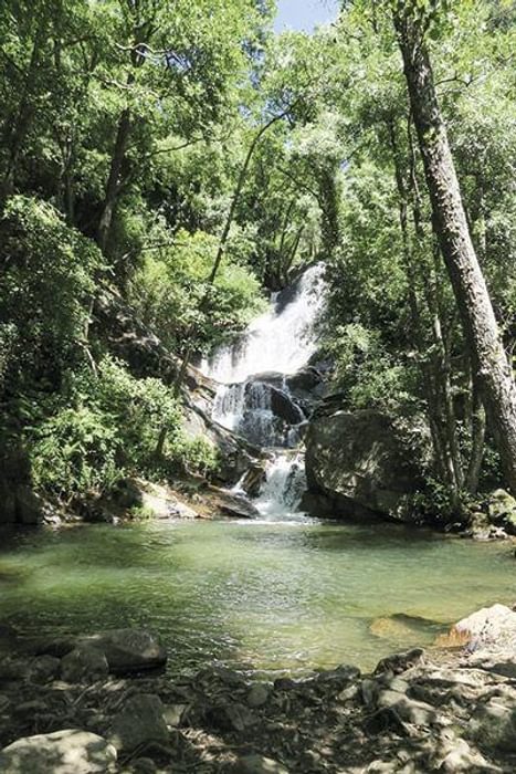 One Of The Waterfalls That Feeds A Small Pool Near The End Of Walk 9