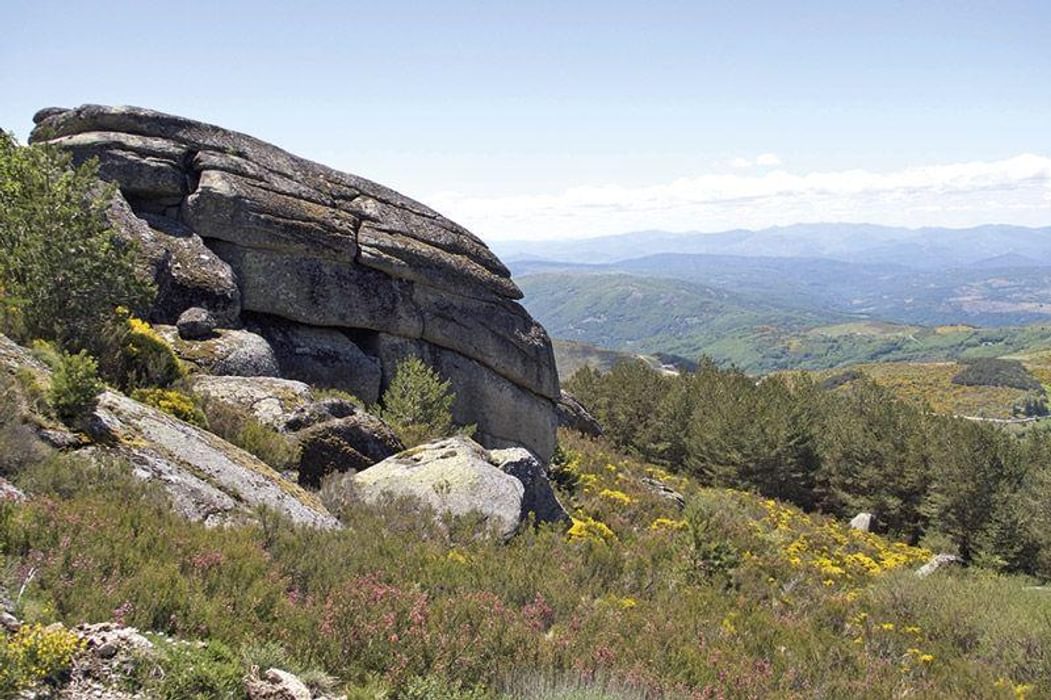 The Sierra De Bejar From La Muela