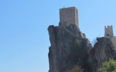 Castle At La Iruela In The Sierra De Cazorla Cover