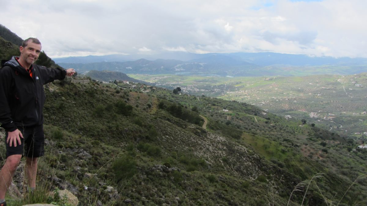 Looking Back Towards Vinuela