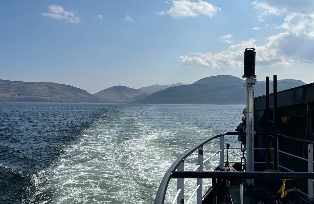 Crossing from Arran