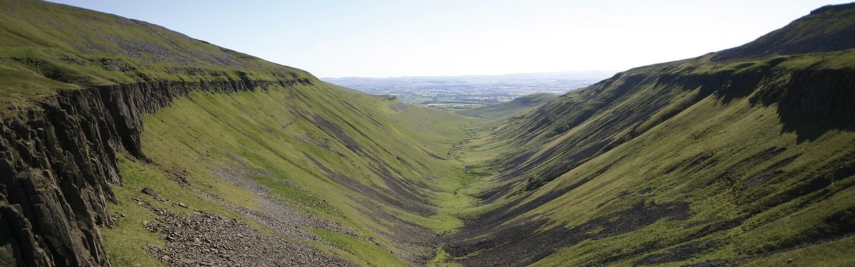 Ravine: a steep-sided valley