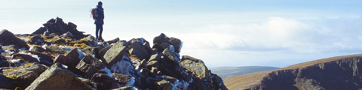 summit of Angel’s Peak, Cairngorms