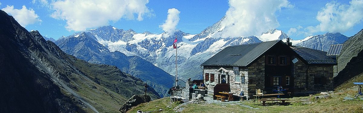 The Täsch Hut, Valais, Switzerland