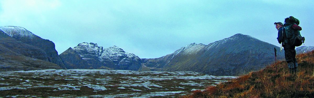 An Teallach ridge on the Cape Wrath Trail