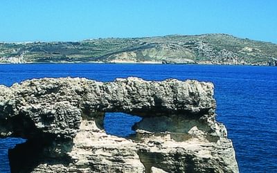 Għemieri with Gozo seen far beyond