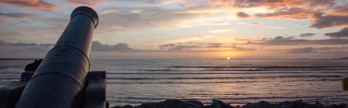 Sunset at Strandhills, west coast of Ireland