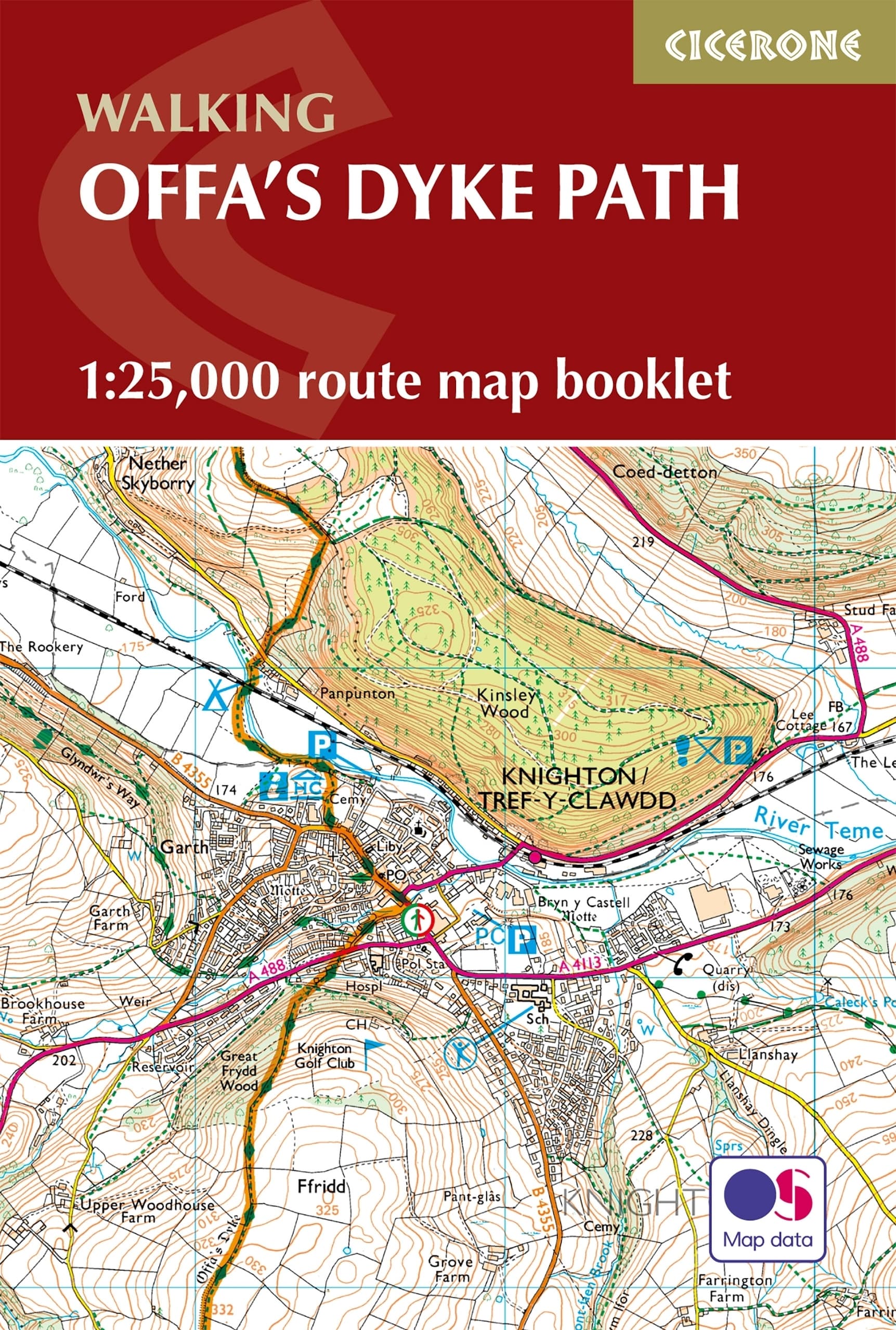 Offa s Dyke Path National Trail OS Map Booklet Cicerone Press offa-s-dyke-path-national-trail-os-map-booklet-cicerone-press
