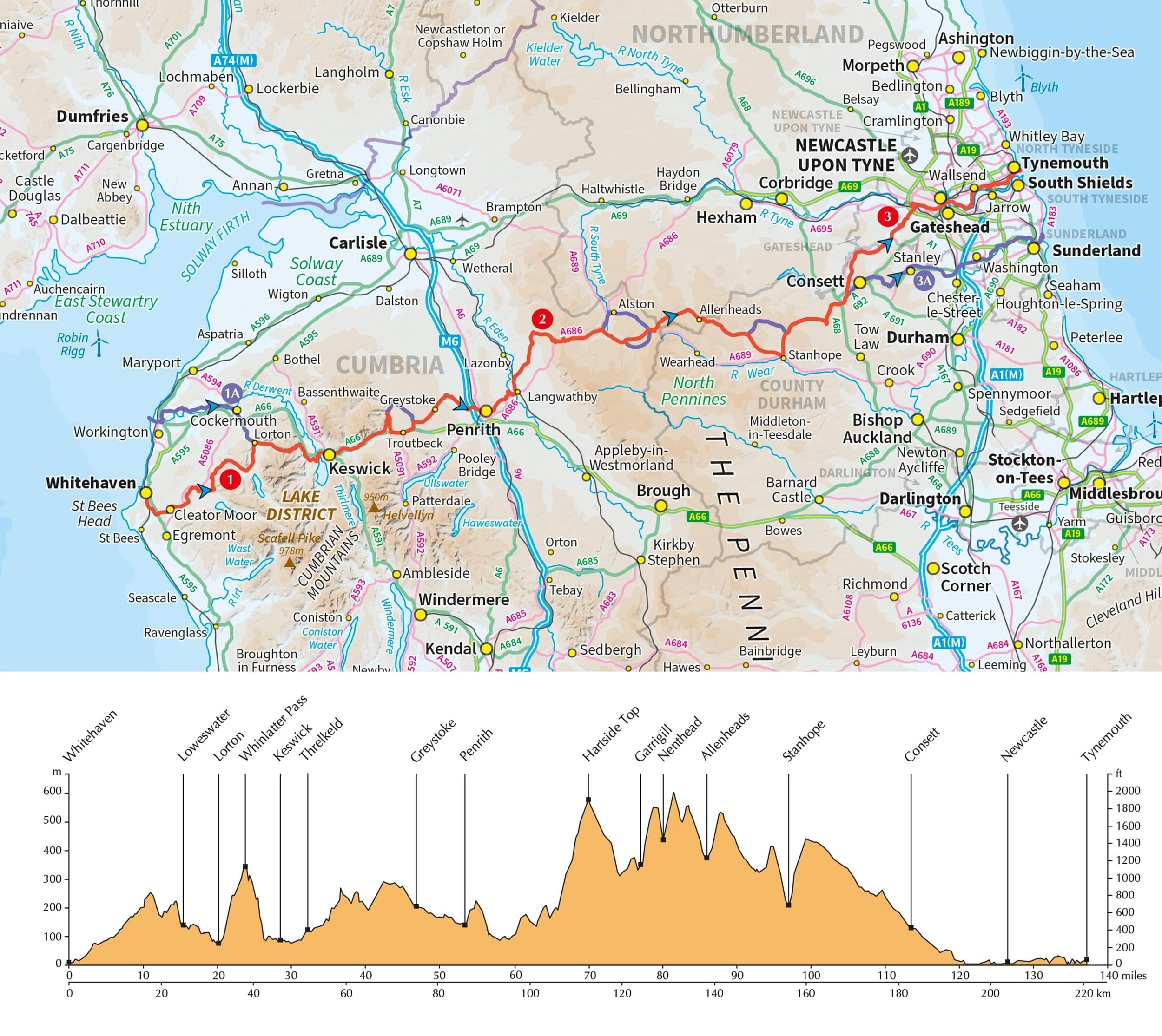 Guide to cycling the C2C Coast to Coast Route | Cicerone Press