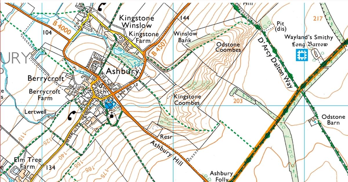Ridgeway National Trail OS map booklet | Cicerone Press