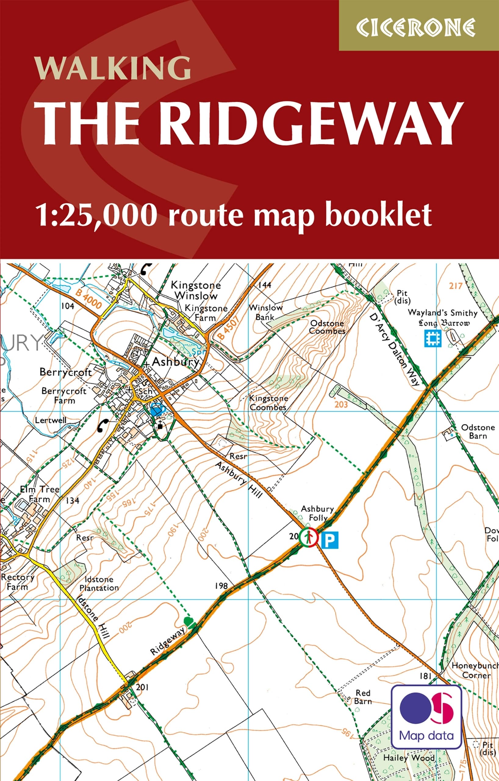 Ridgeway National Trail OS map booklet | Cicerone Press