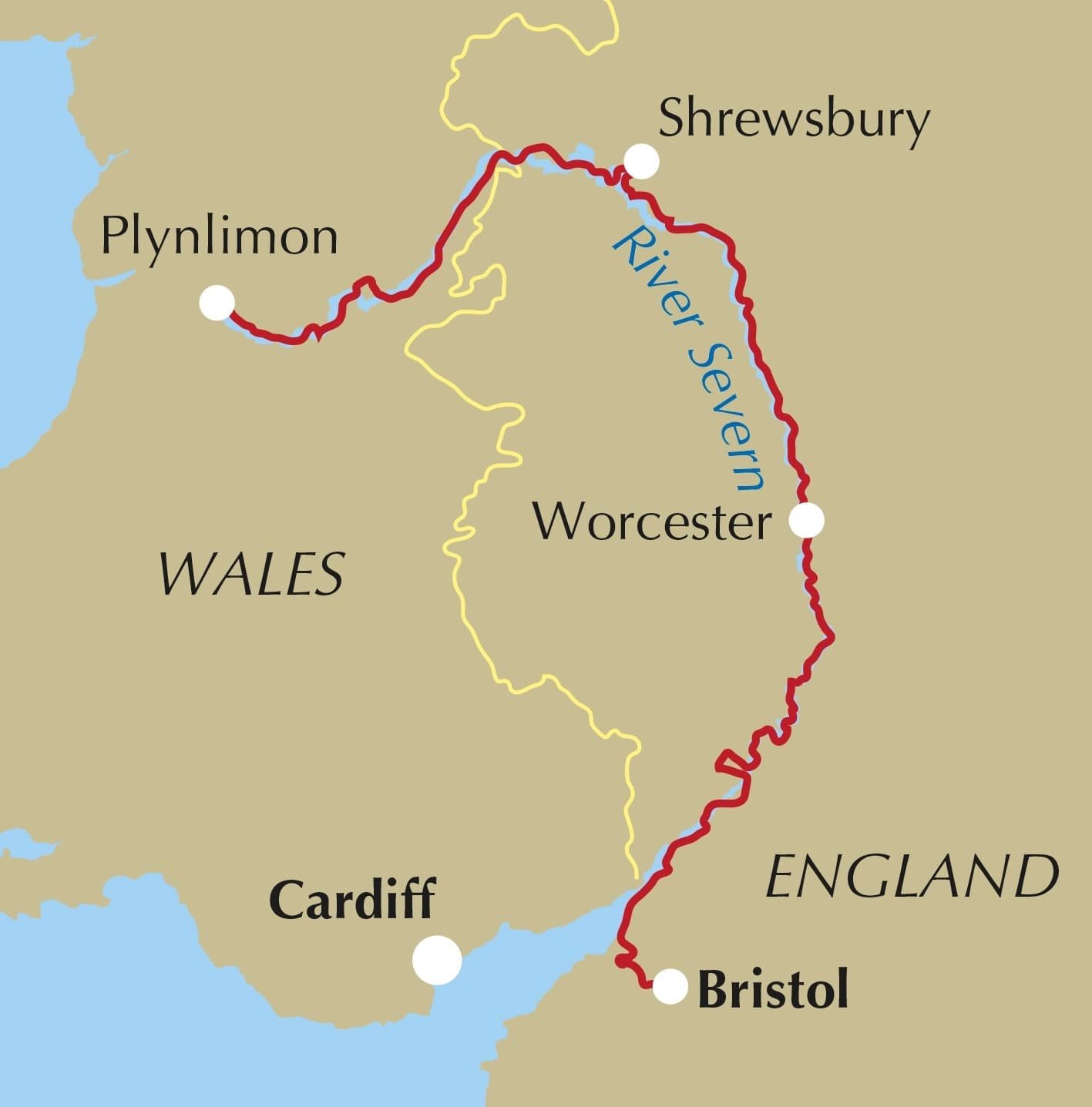 Severn Way guidebook - the River Severn from source… | Cicerone Press Severn Way guidebook - the River Severn from source… | Cicerone Press