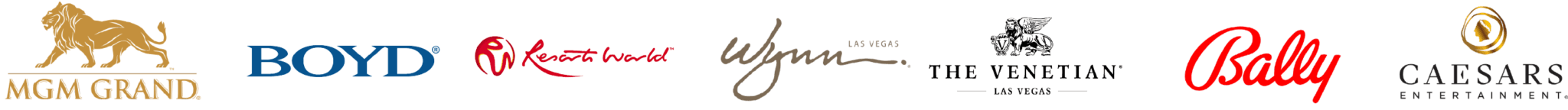 Casino partner logos
