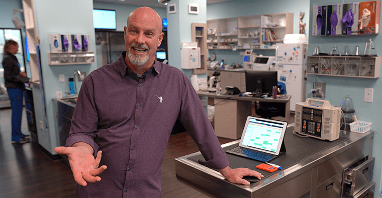 Dr LoSasso of Frisco Emergency Pet Care talks to ezyVet