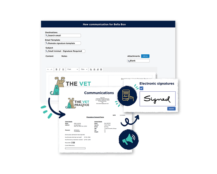 Appointment Management Collect e signatures