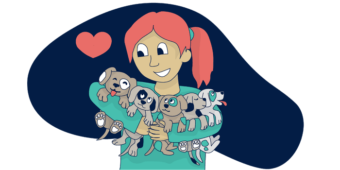 Armful of Puppies 1200x600