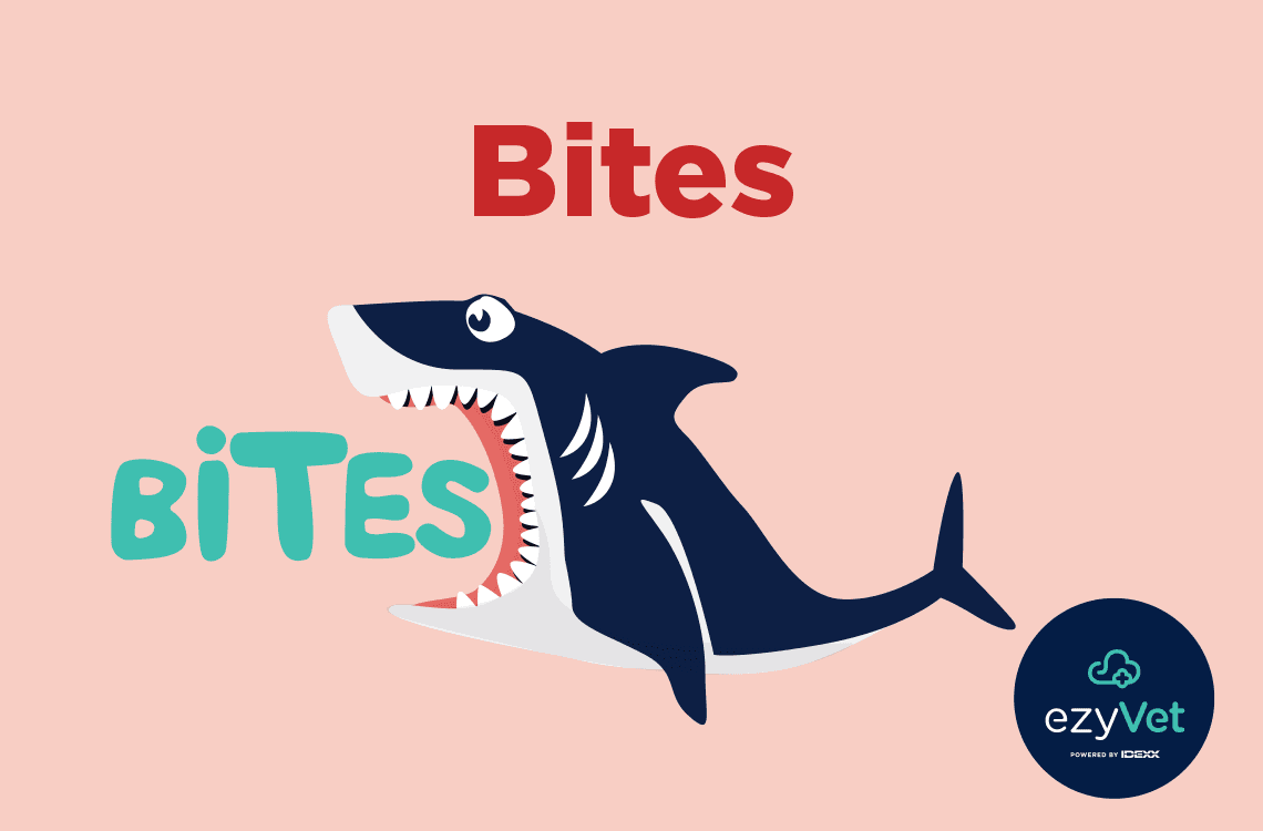 Free ezyVet Cage Card - Bites