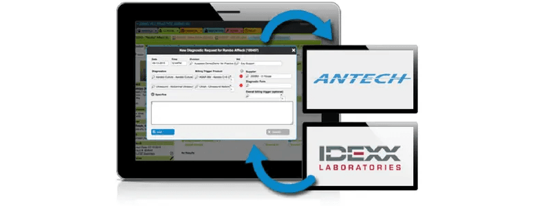 lab integration diagnostics antech idexx