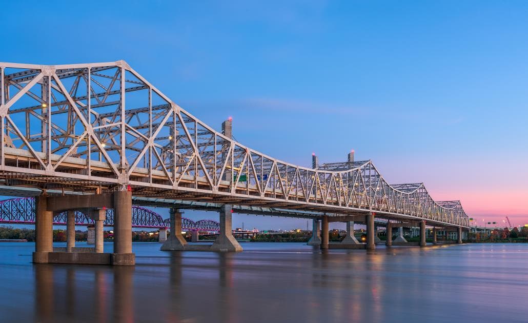 Bridge in Louisville, Kentucky